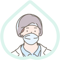 医師のプロフィール用イラスト